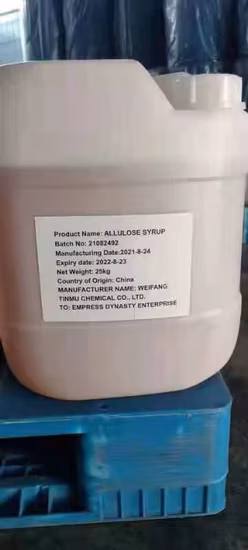 Gesunder neuer Süßstoff Allulosesirup, Geschmack und Textur von Zucker D
