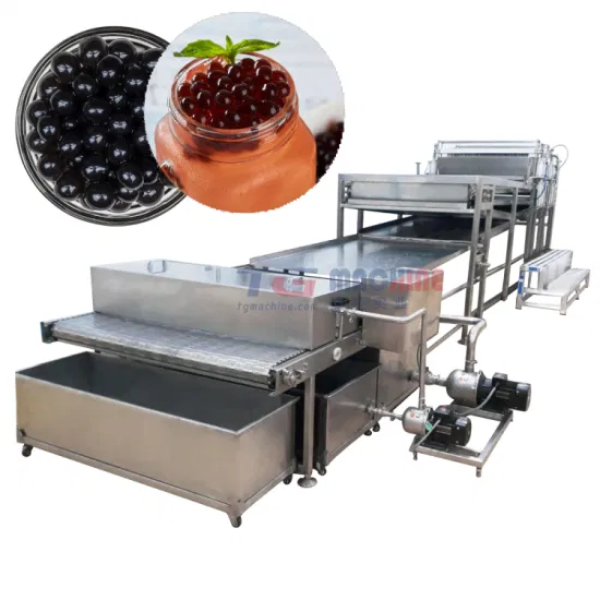 Boba Agar Taiwan Boba Tee Bubble Milk Tea Großhandel Nr. 1 Topping Taro Crystal Boba Kanten Agar Jelly Making Machine