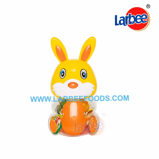 Leckeres 16,5 g Gelatine-Fruchtgelee im Hasenglas mit Halal-Zertifikat